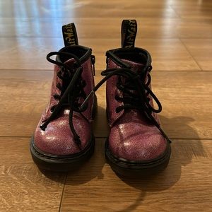 Dr. Martens Glitter Boot - Baby / Toddler - Pink